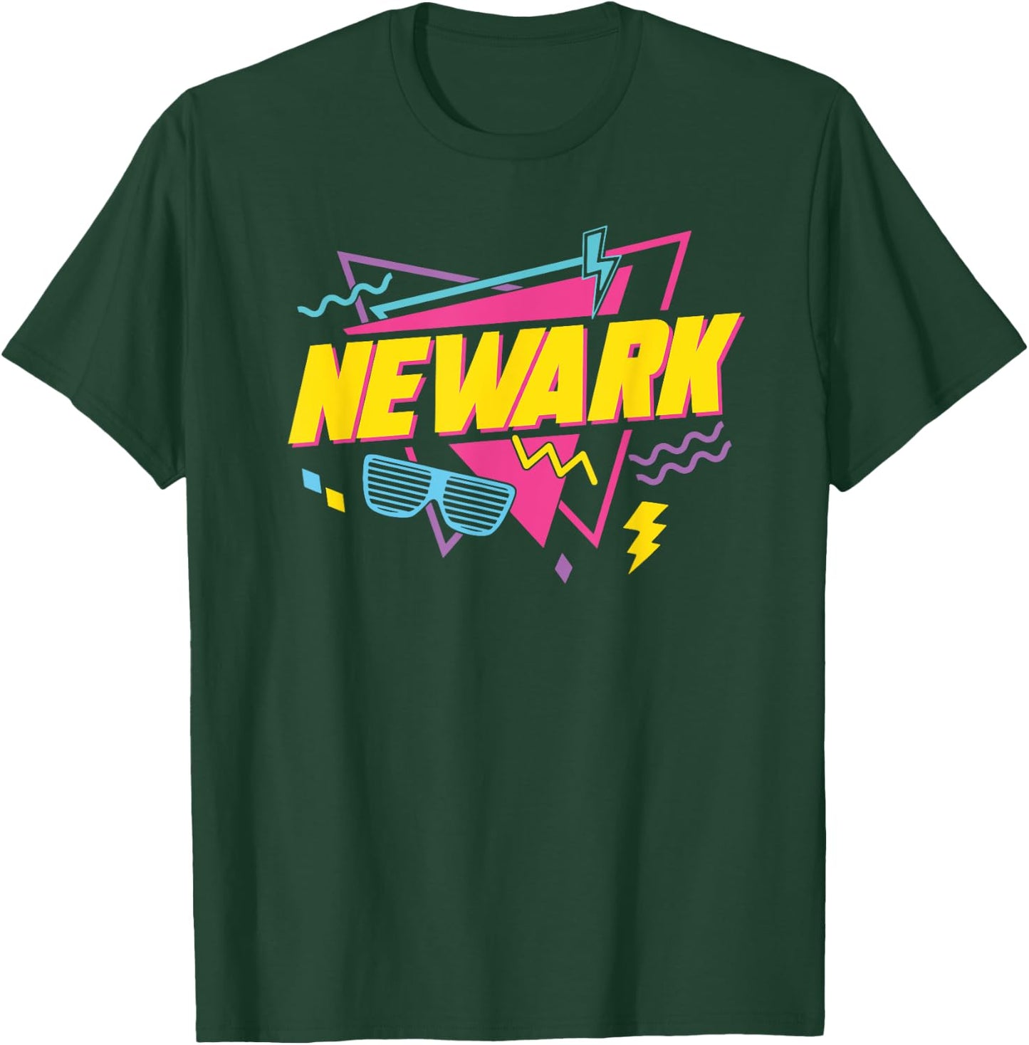 80s Newark T-Shirt - T-Shirt | Forest