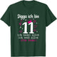 11th Birthday Girl - Digga Ich Bin 11 Years T-Shirt - T-Shirt | Forest