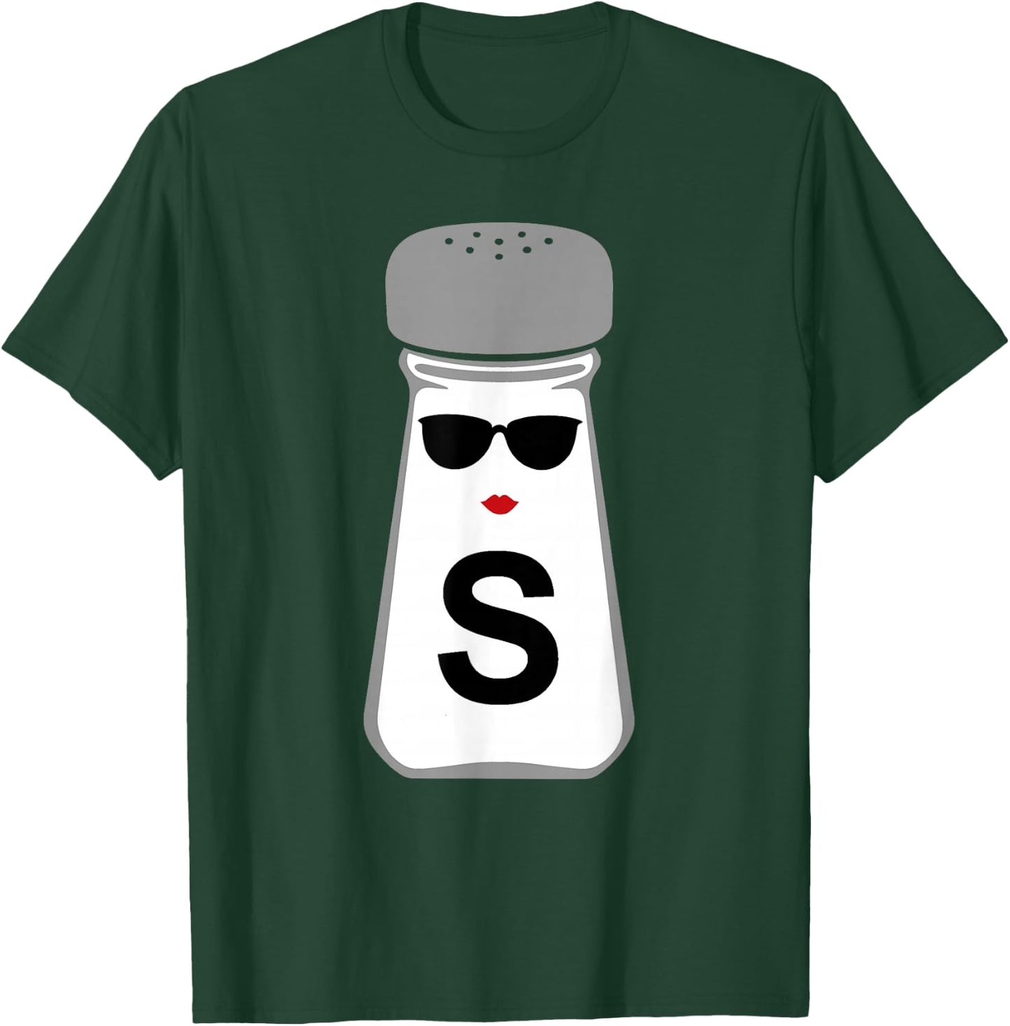 Salt and Pepper Halloween Costume , black T-Shirt - T-Shirt | Forest