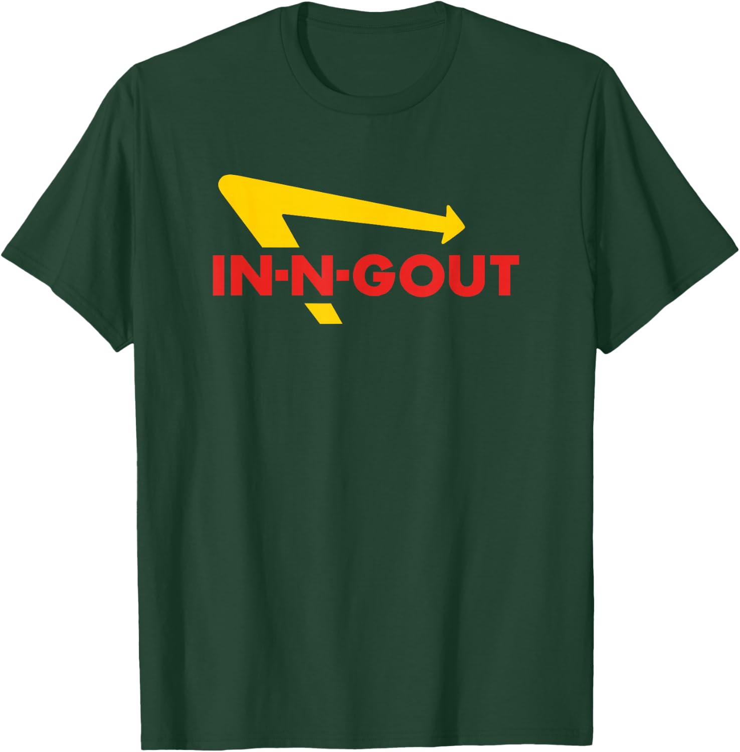 In N Gout T-Shirt - T-Shirt | Forest