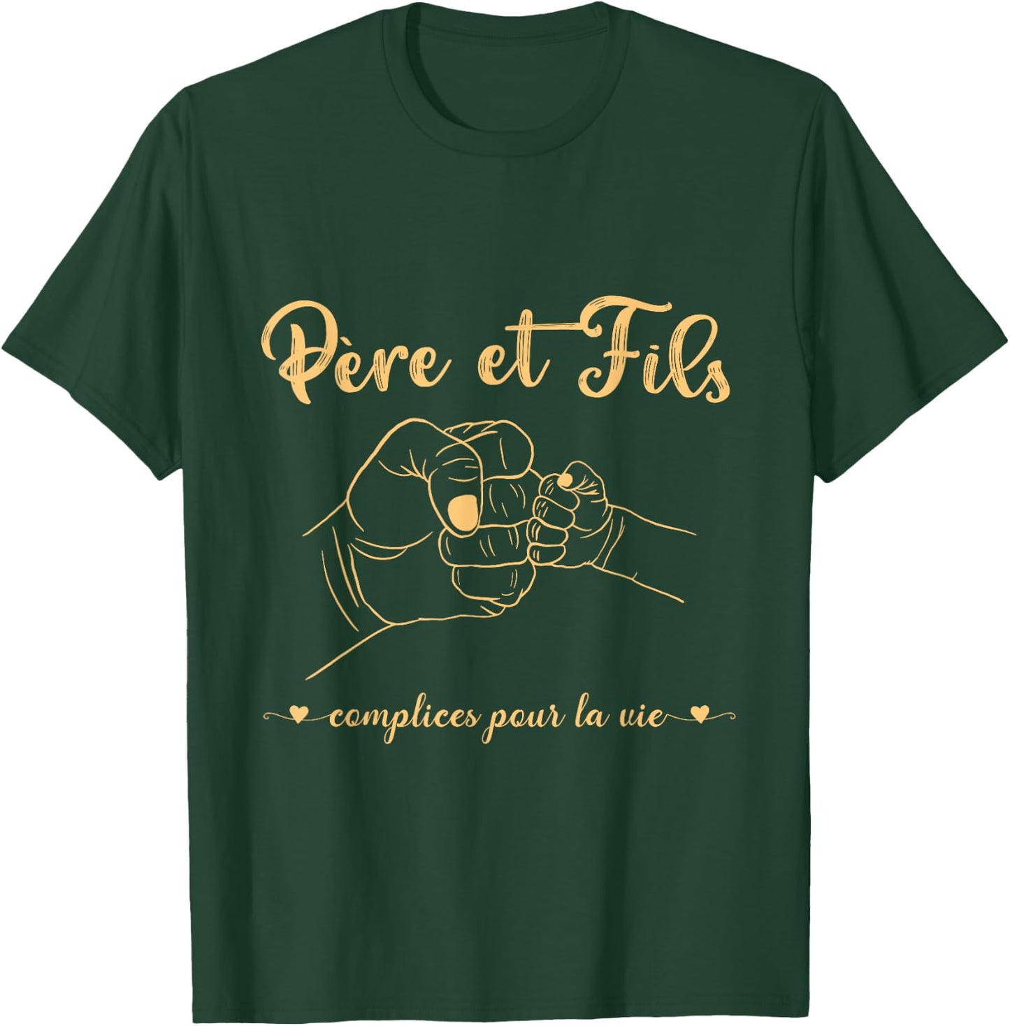 Father and Son Complices pour la Vie/father Son Assorted Duo T-Shirt - T-Shirt | Forest