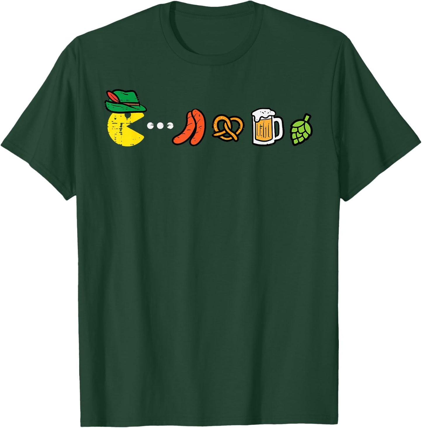 Pac Oktoberfest Man German Costume Kids Men Women Toddler T-Shirt - T-Shirt | Forest