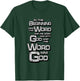 John 1:1 In the Beginning was the Word, Bible Verse T-Shirt - T-Shirt | Forest