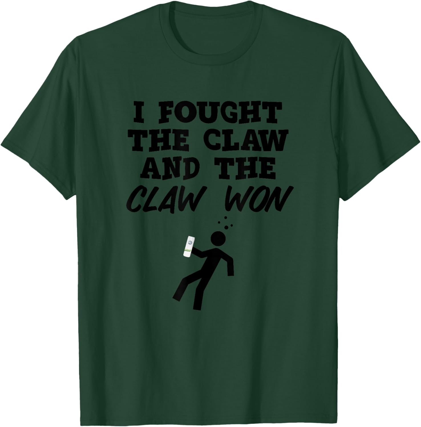 I Fought The Claw & The Claw Won Hard Seltzer Bar Crawl T-Shirt - T-Shirt | Forest