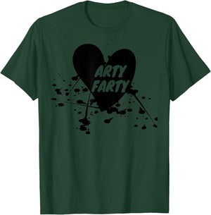 Arty Farty, Ink Splat Heart, Art & Craft T-Shirt - T-Shirt | Forest