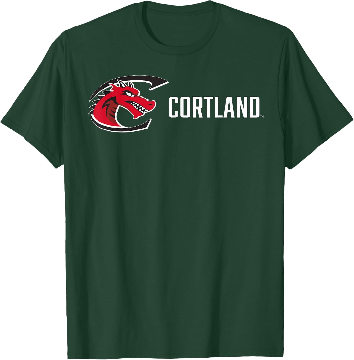 SUNY Cortland Red Dragons T-Shirt - T-Shirt | Forest