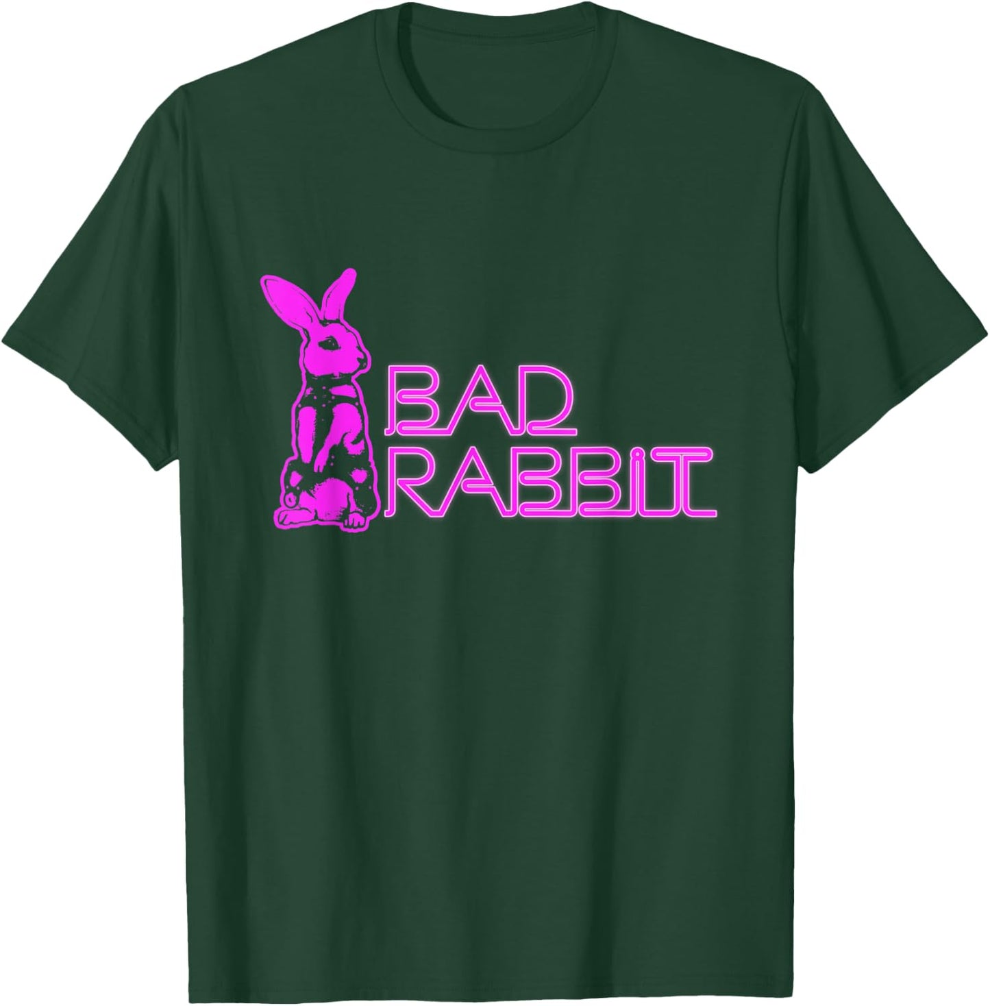 Bad Rabbit Bunny Bloody Hater Antisocial Horror Introverted T-Shirt - T-Shirt | Forest