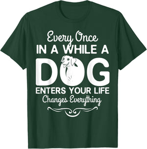Labrador Retriever Dog Puppies Owner Lover T-Shirt - T-Shirt | Forest