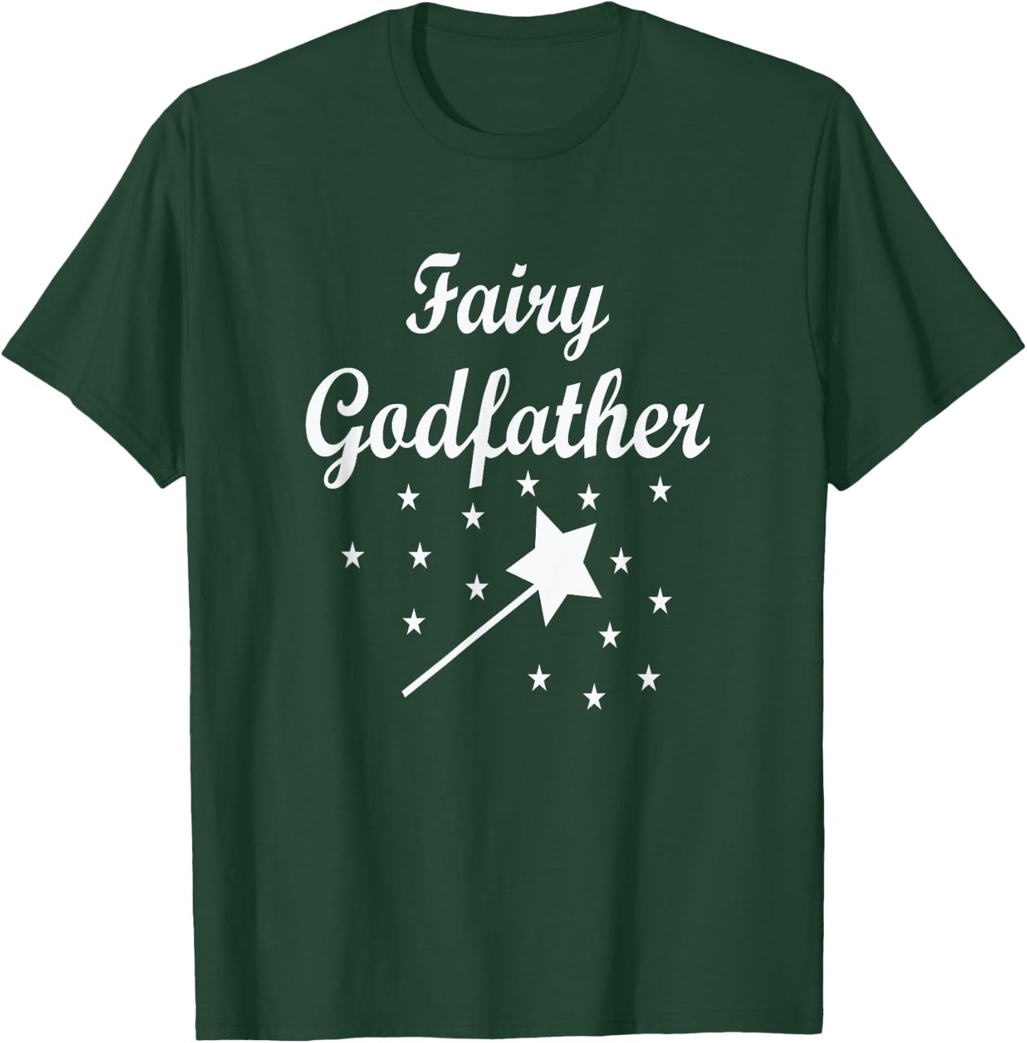 Fairy Godfather Uncle Grandfather Brother Wears Fun & Cute T-Shirt - T-Shirt | Forest