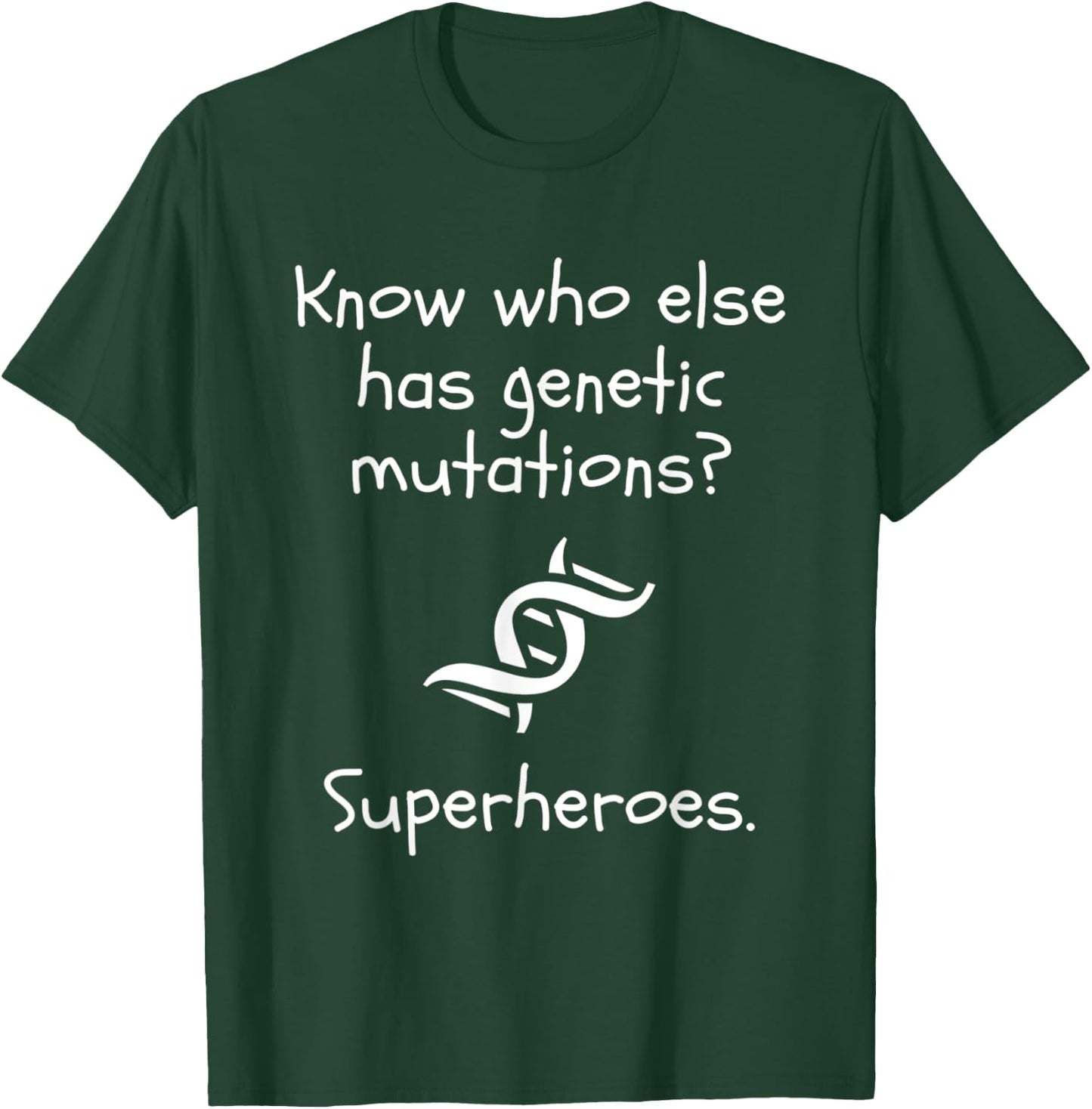 Kids Genetic Disorder Awareness Funny Super Hero T-Shirt - T-Shirt | Forest