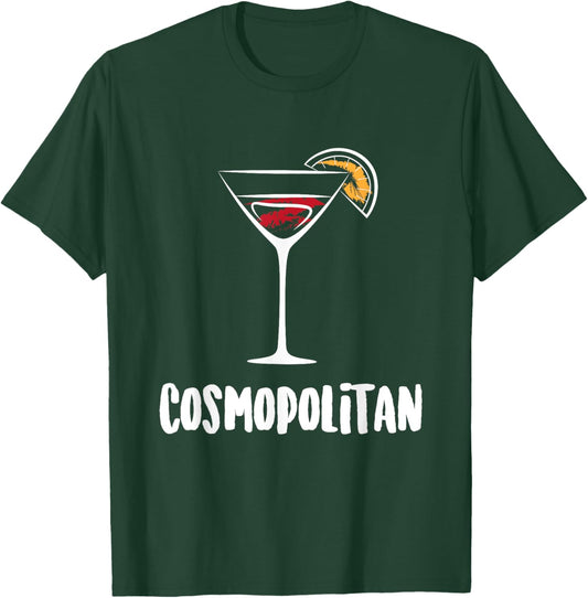Cosmopolitan Cocktail Drink Gift T-Shirt - T-Shirt | Forest