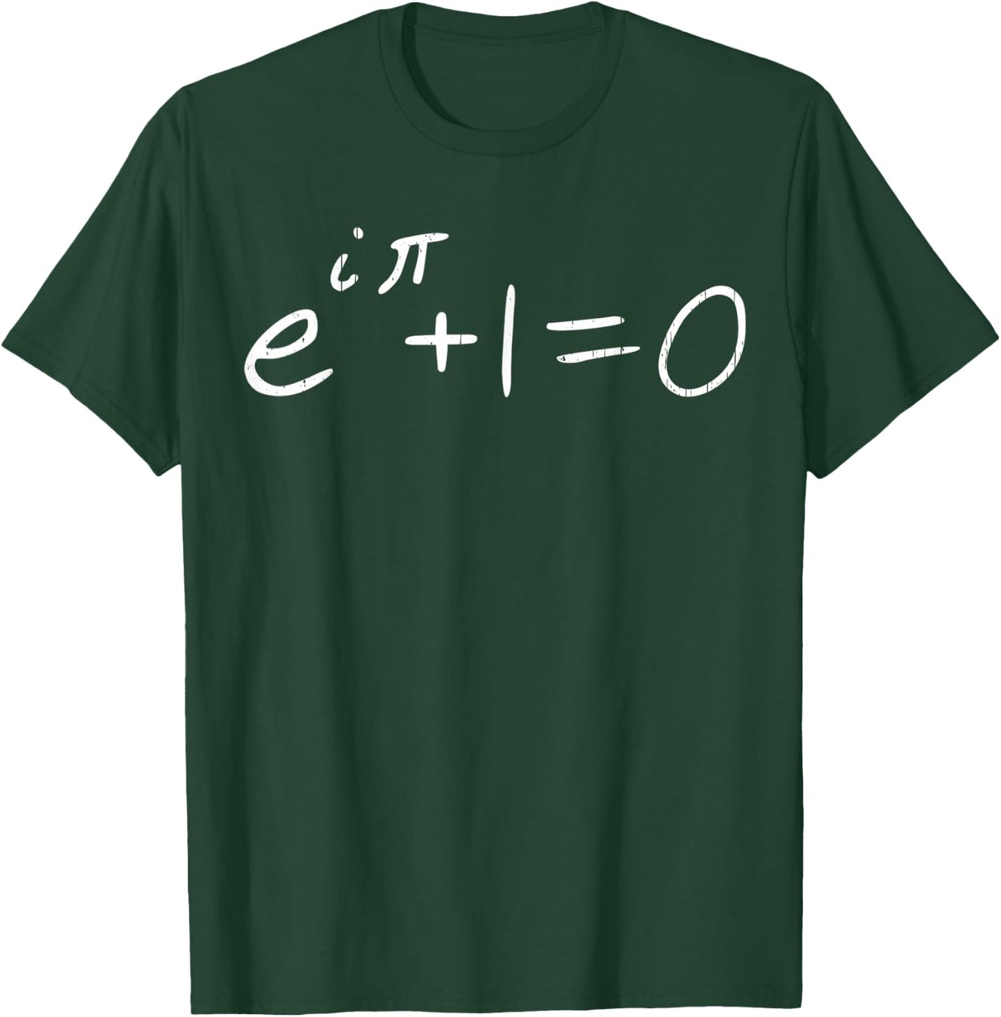Vintage Math Teacher Euler's Formula and Euler's Identity T-Shirt - T-Shirt | Forest