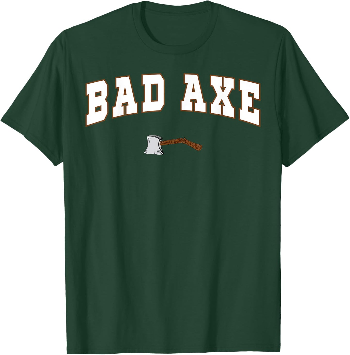 Bad Axe High School Hatchets T-Shirt - T-Shirt | Forest
