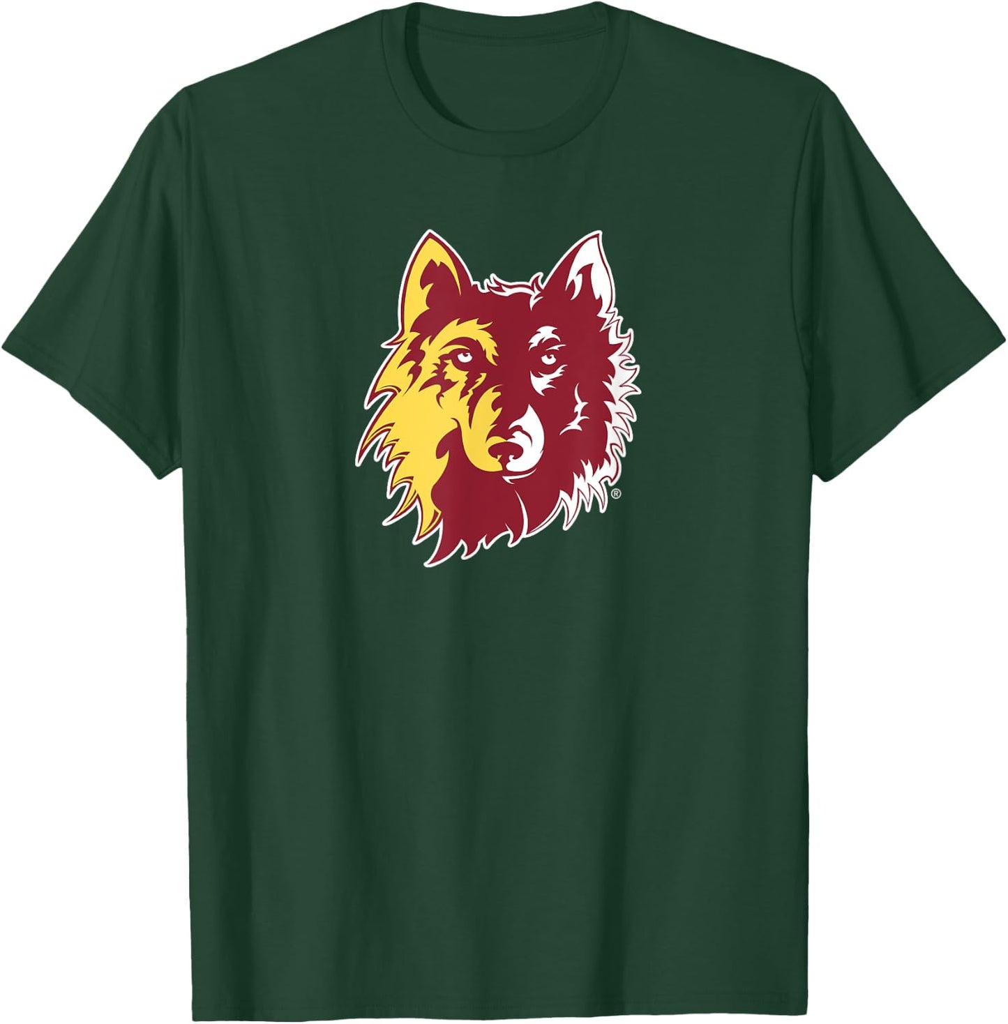 Northern State University Wolves Spirit Mark Logo T-Shirt - T-Shirt | Forest