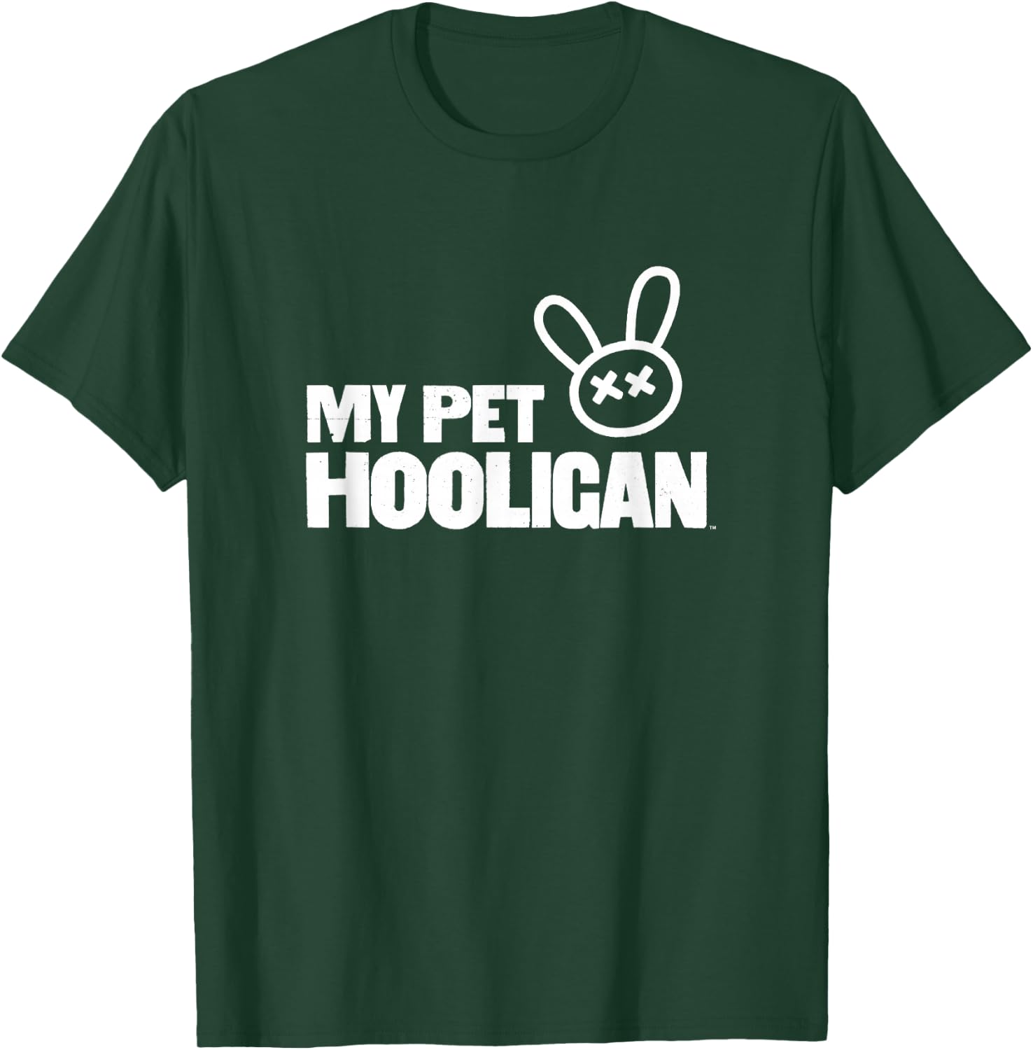 My Pet Hooligan Official Game Logo Distressed T-Shirt - T-Shirt | Forest
