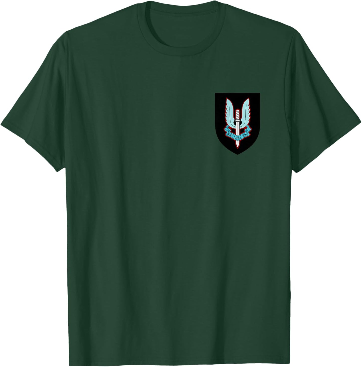 Uk Sas Special Air Service British Army Special Forces T-Shirt - T-Shirt | Forest