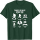 Things I Do In My Spare Time, Funny Squatching T-Shirt - T-Shirt | Forest