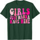 Girls Just Wanna Have Wine Drink Bachelorette Party Matching T-Shirt - T-Shirt | Forest