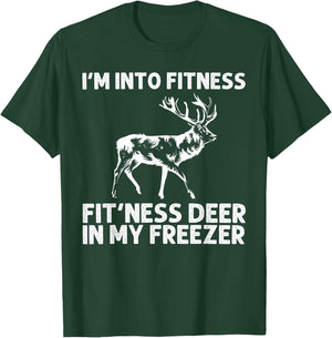 Deer Hunting Art Women Wildlife Hunter Deer Hunting T-Shirt - T-Shirt | Forest