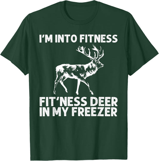 Deer Hunting Art Women Wildlife Hunter Deer Hunting T-Shirt - T-Shirt | Forest