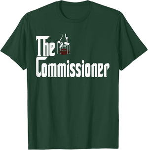Fantasy Football Commissioner Draft Party Commish FFL T-Shirt - T-Shirt | Forest