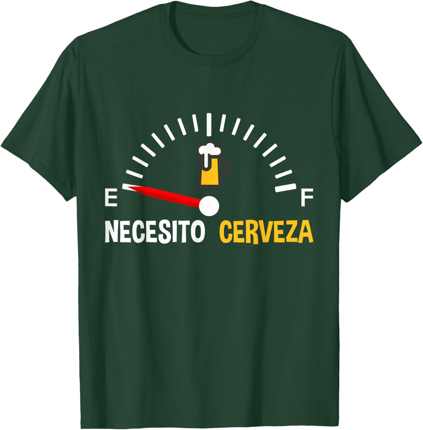 Necesito Cerveza as Funny Spanish Quote Mexican Beer T-Shirt - T-Shirt | Forest