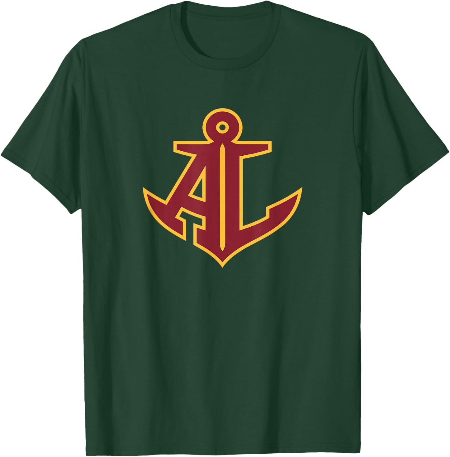 Avon Lake High School Anchor T-Shirt - T-Shirt | Forest