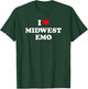 I Love Midwest Emo T-Shirt - T-Shirt | Forest