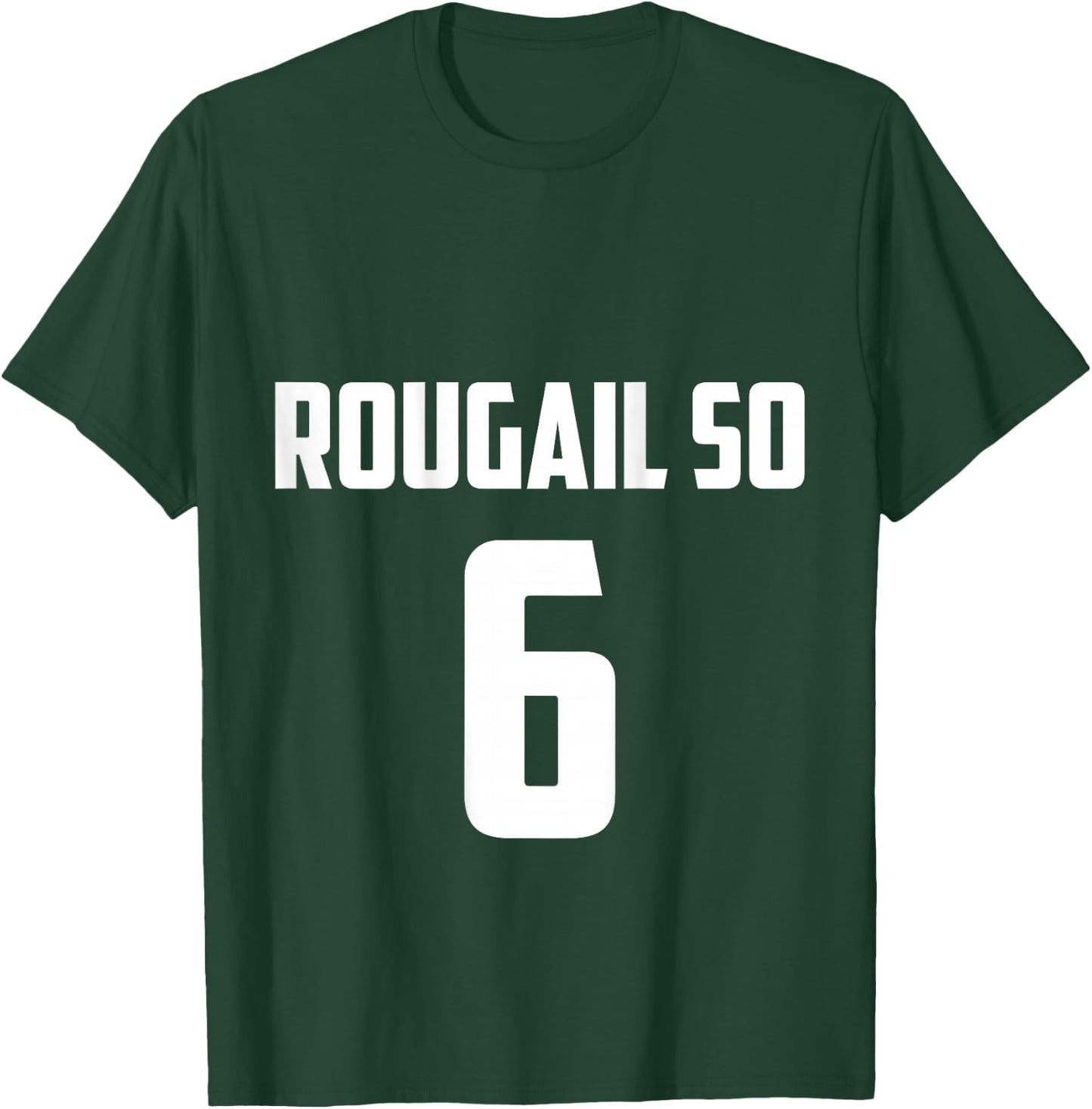 Rougail Sausage Football Humour Meeting DOS Creole Gift , Black, S T-Shirt - T-Shirt | Forest