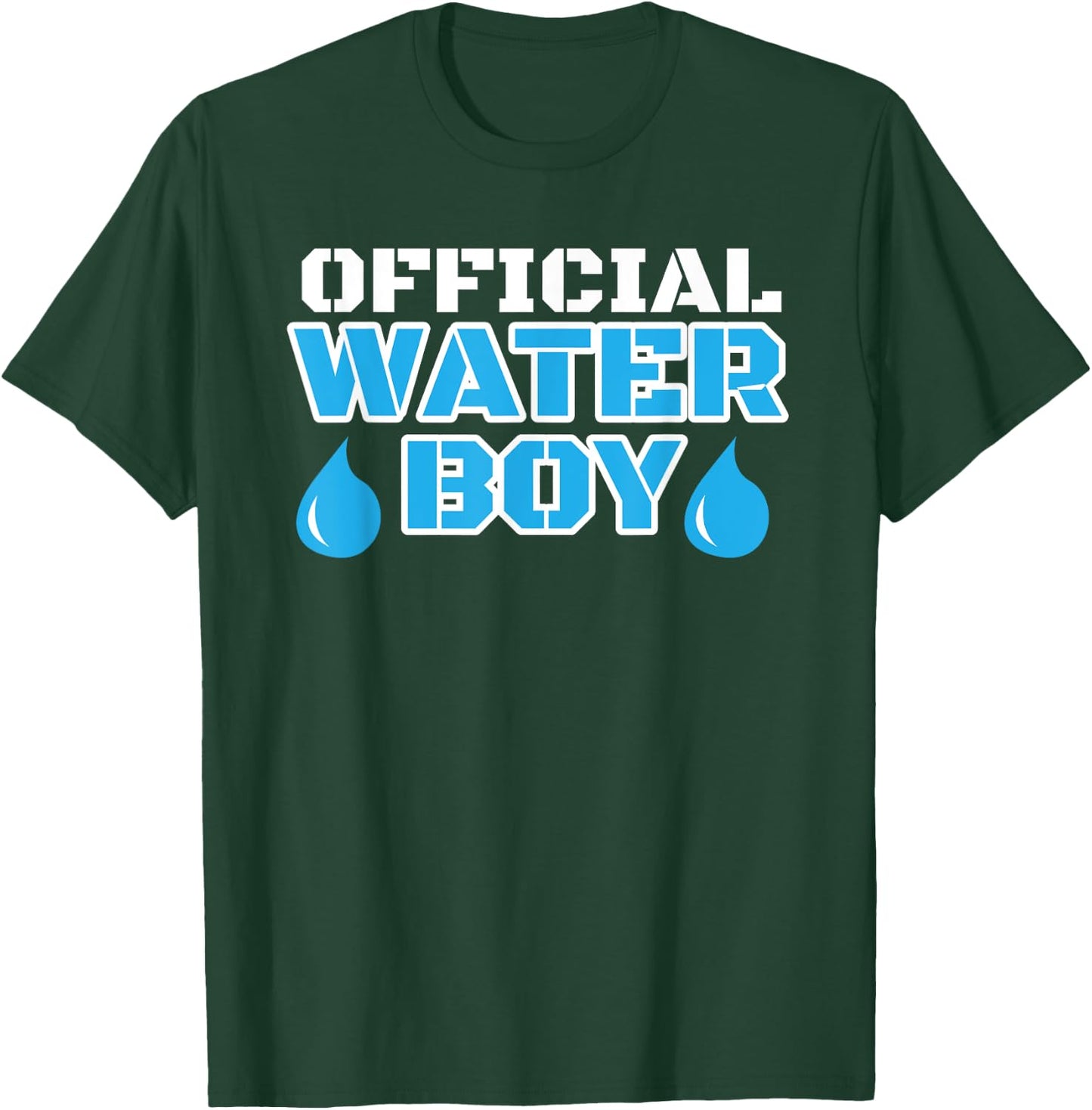 Hydration Specialist Waterboy Team Manager T-Shirt - T-Shirt | Forest