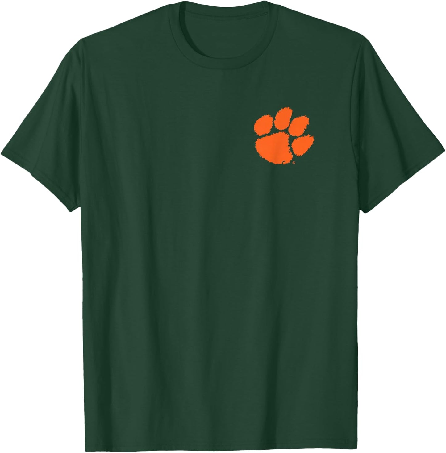 Clemson Tigers Front/Back Death Valley Officially Licensed T-Shirt - T-Shirt | Forest