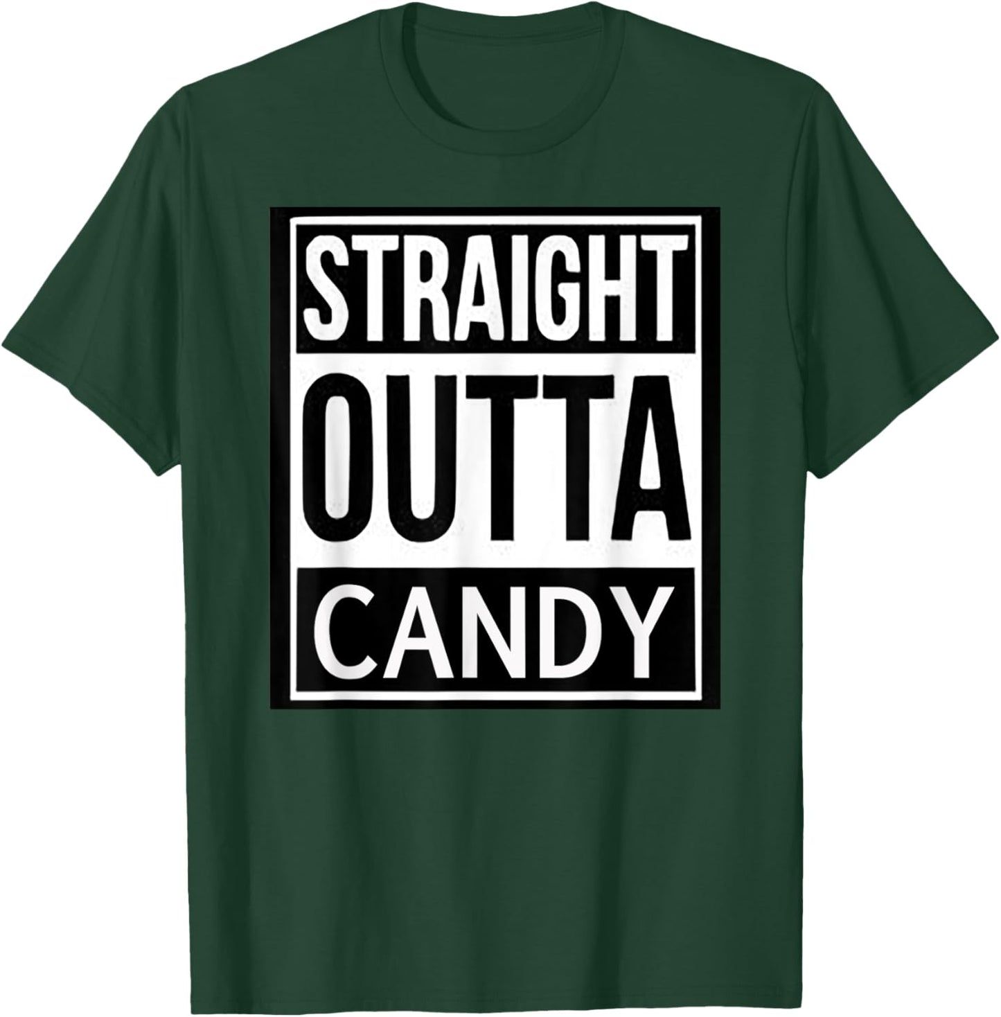 Straight Outta Candy Halloween T-Shirt - T-Shirt | Forest