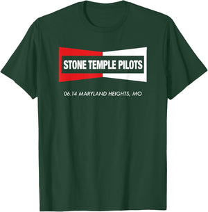 Stone Temple Pilots The Rise of Rock Maryland Heights T-Shirt - T-Shirt | Forest