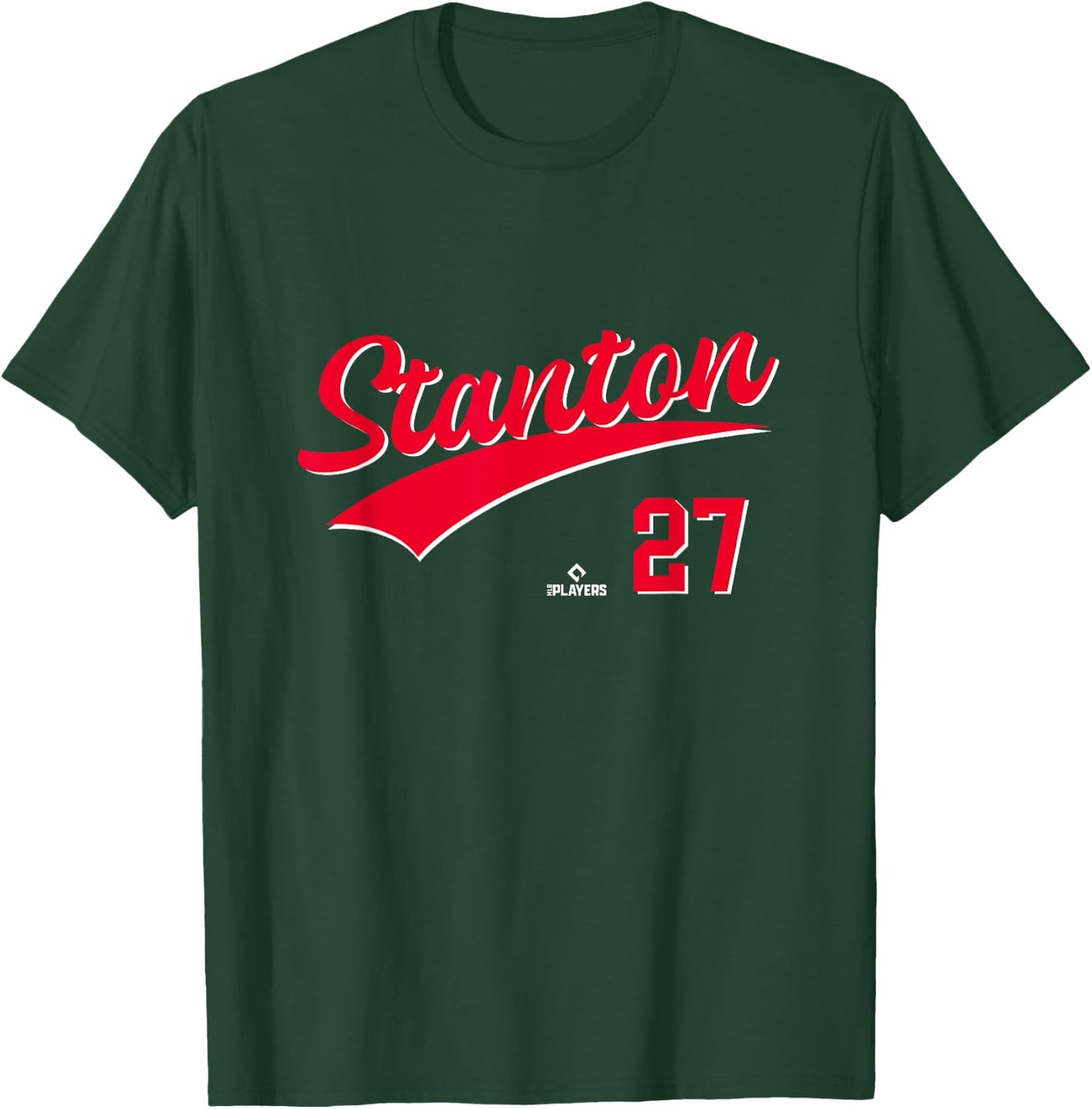 Giancarlo Stanton 27 New York Baseball Player MLBPA T-Shirt - T-Shirt | Forest