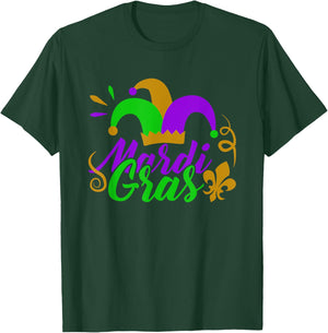 Mardi Gras Shirts Mardi Gras Outfit Kids T-Shirt - T-Shirt | Forest