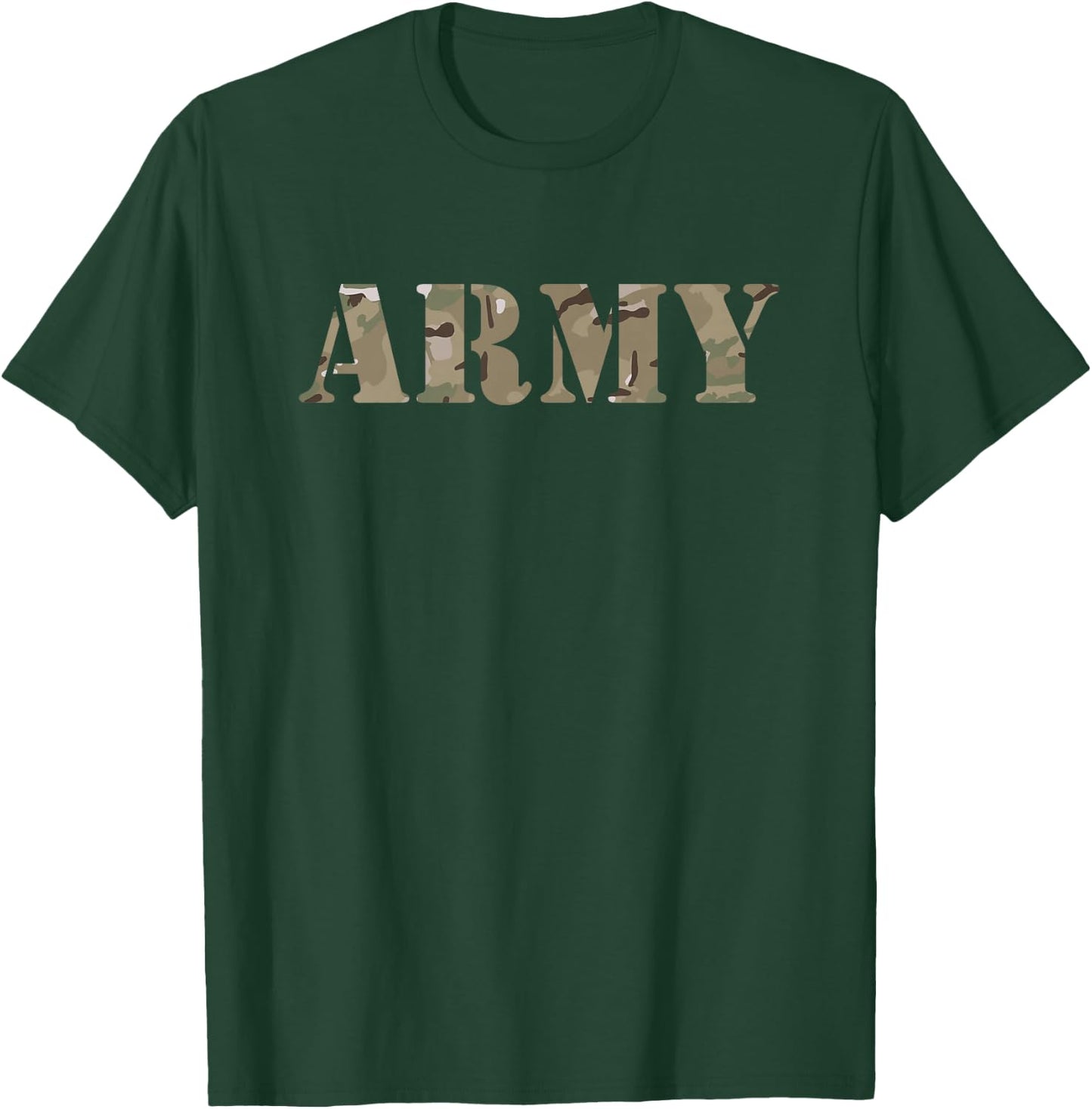 Kids US Army Camo for Boys, Girls, Sons, and Daughters T-Shirt - T-Shirt | Forest