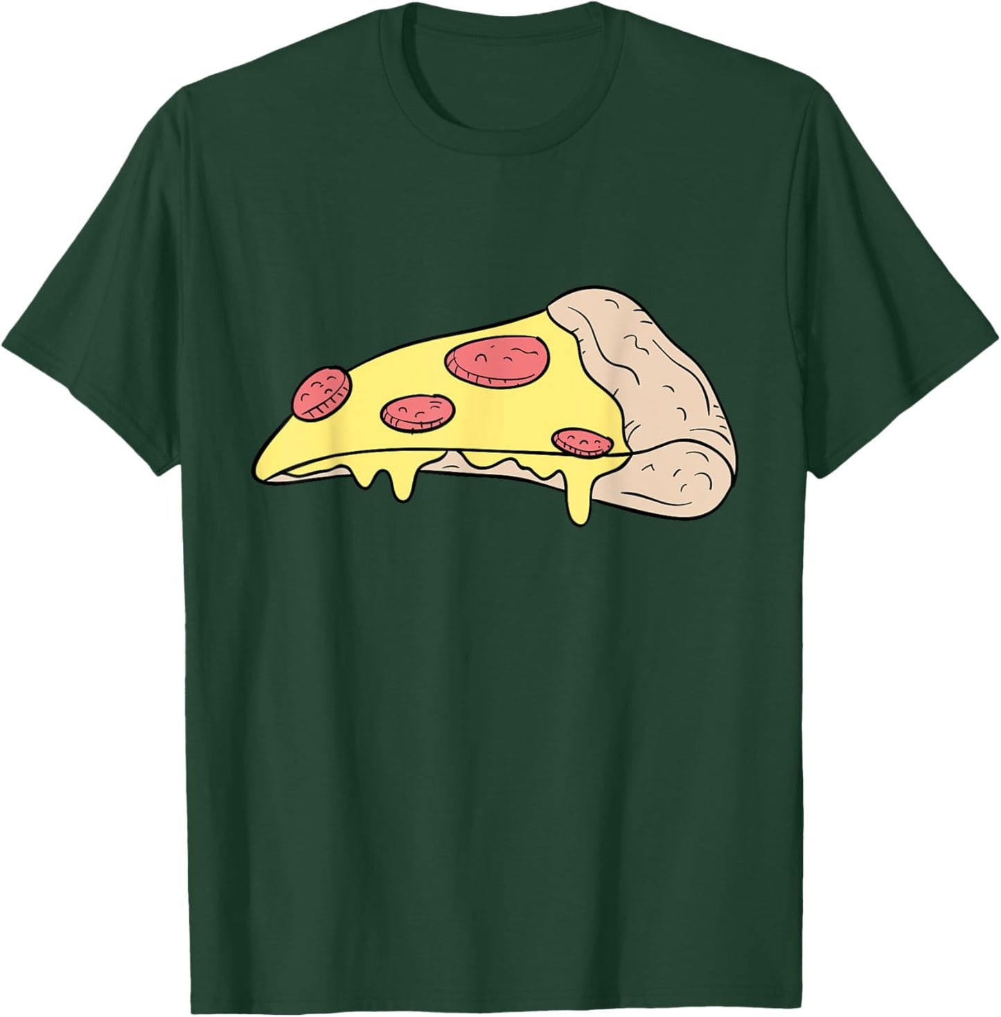 Matching Dad Son Mom Daughter Pizza Slice Shirt Smalls T-Shirt - T-Shirt | Forest