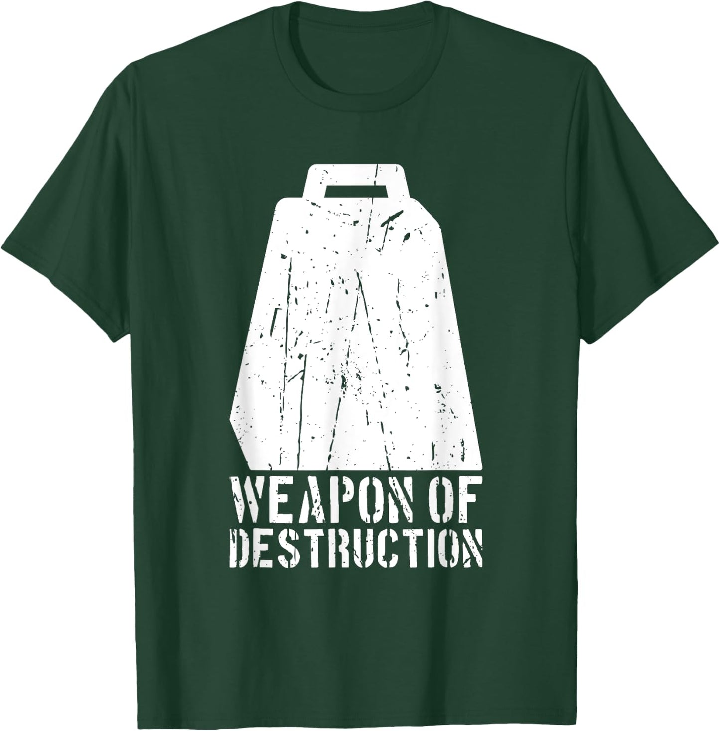 Cow Bell More Cowbell Vintage Funny Drummer Cowbell Funny T-Shirt - T-Shirt | Forest