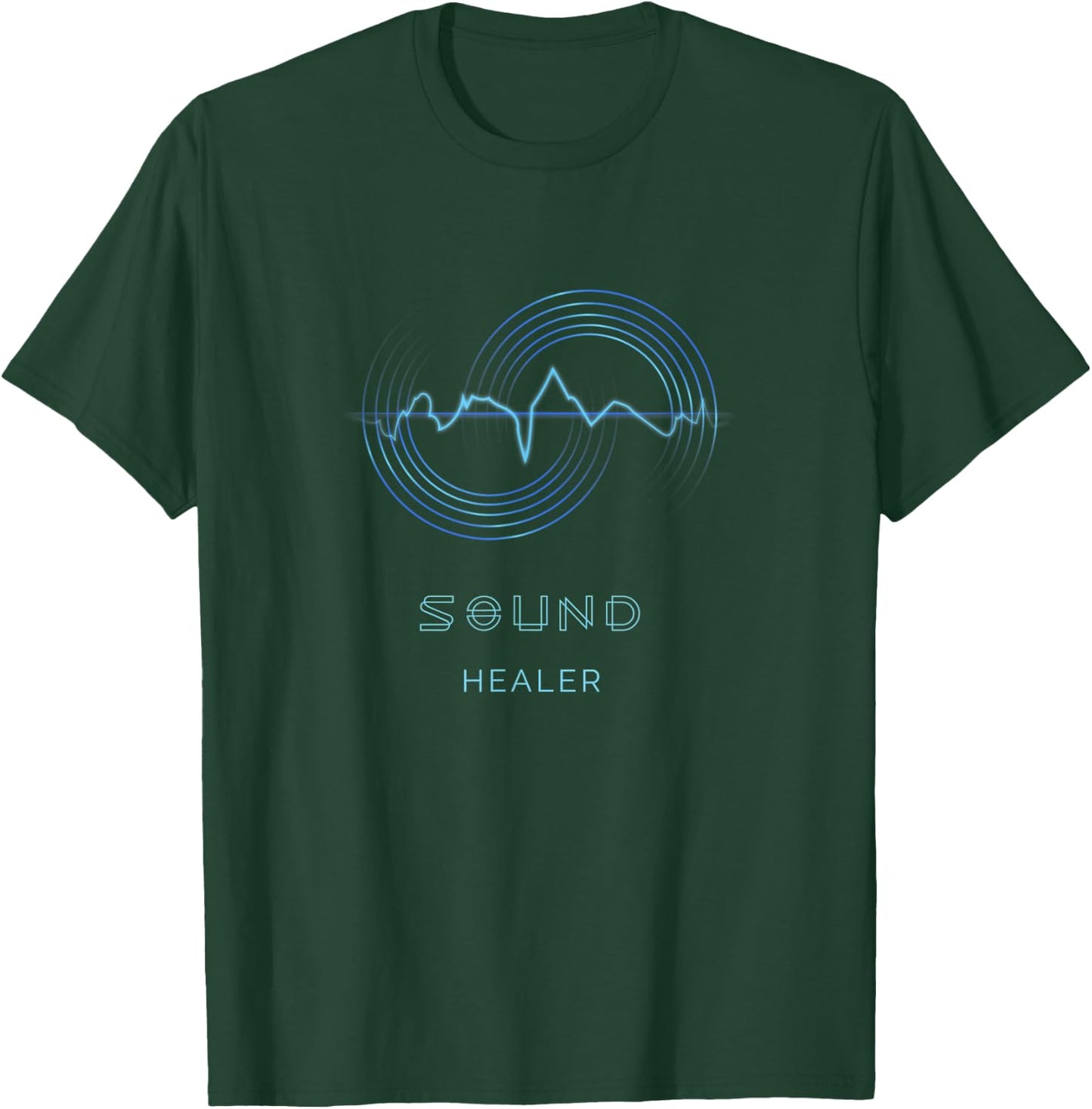 Sound Healer Relaxation Healing T-Shirt - T-Shirt | Forest