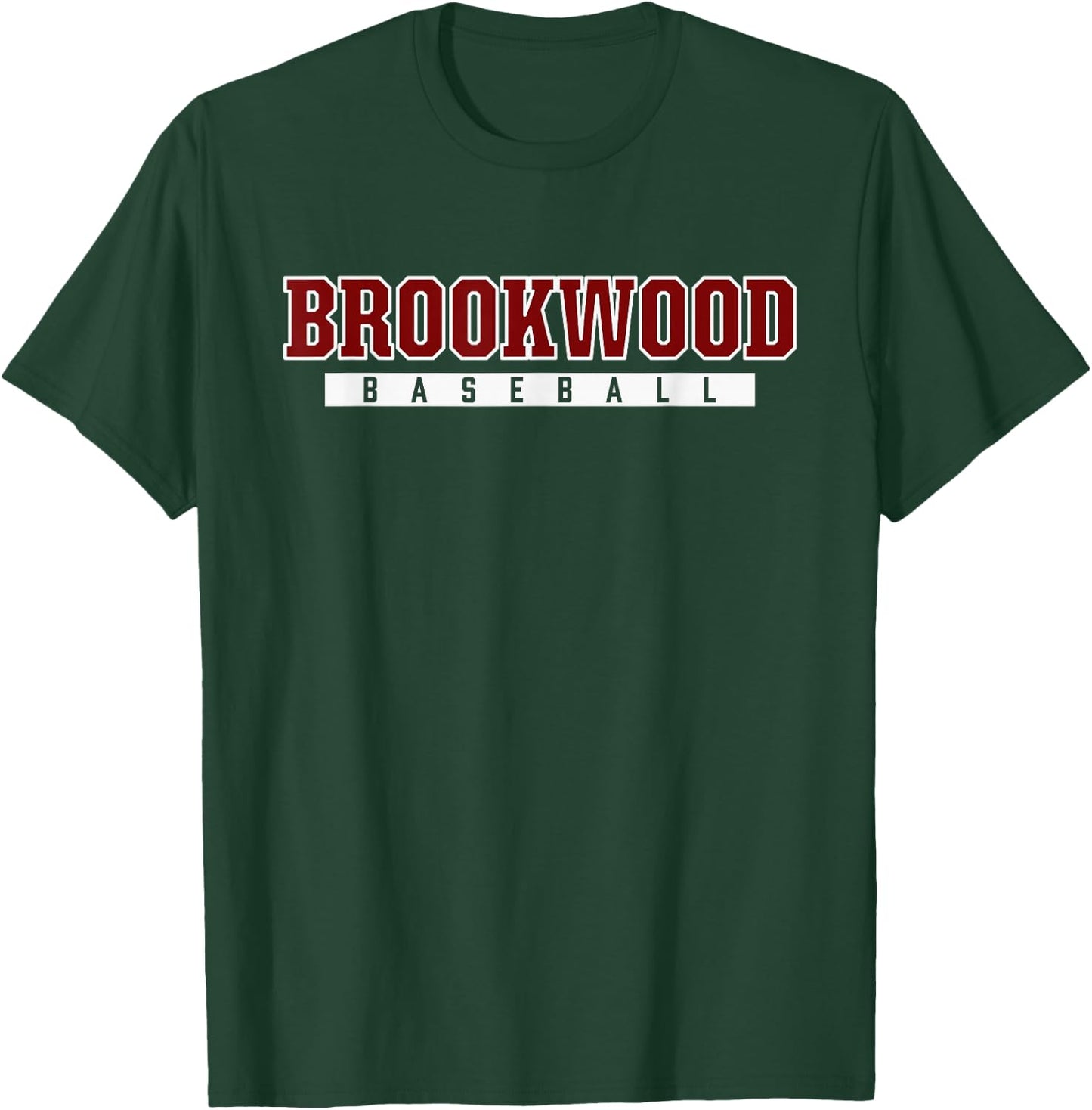 Brookwood High School Baseball T-Shirt - T-Shirt | Forest