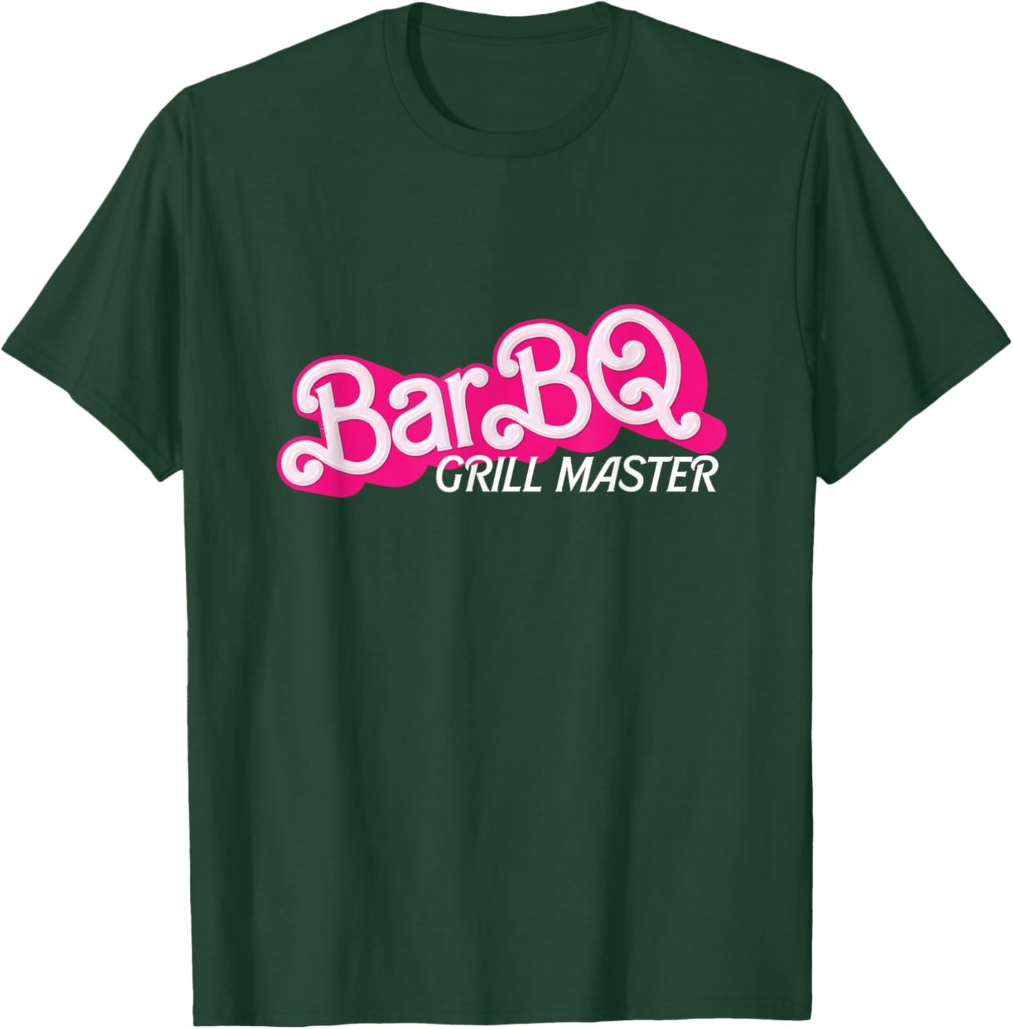 Barbecue Grill Pink Retro Funny BarBQ Classic Girl Gear T-Shirt - T-Shirt | Forest