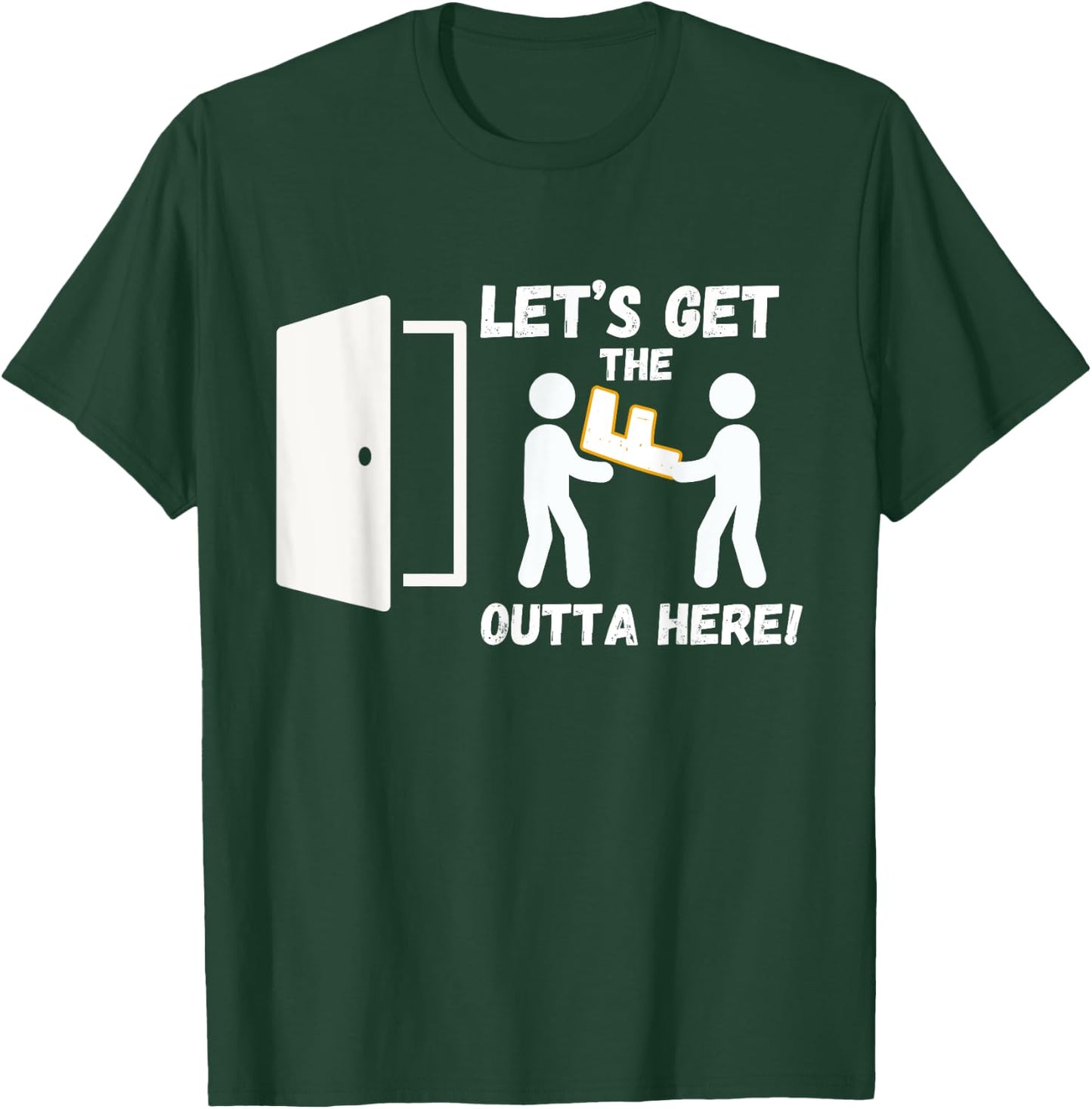 Let’s Get the F Outta Here Hilarious Pun Men and Women T-Shirt - T-Shirt | Forest