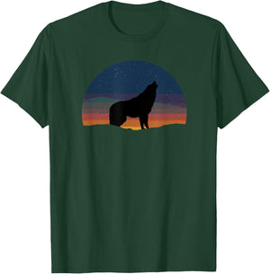 Wolf Spirit Animal Sacred Shaman Native American Clan Gift 2 T-Shirt - T-Shirt | Forest