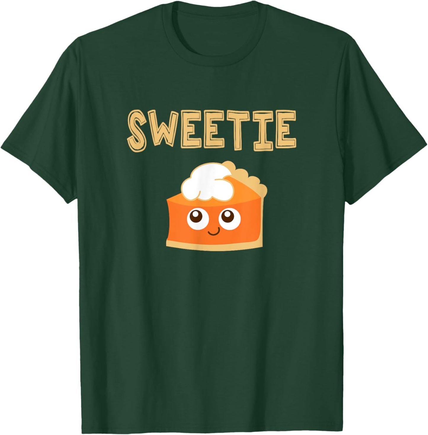 Thanksgiving Sweetie Pie Girls T-Shirt - T-Shirt | Forest