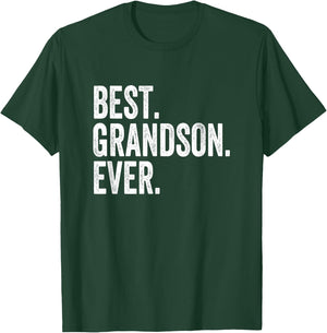 Best Grandson Ever T-Shirt - T-Shirt | Forest
