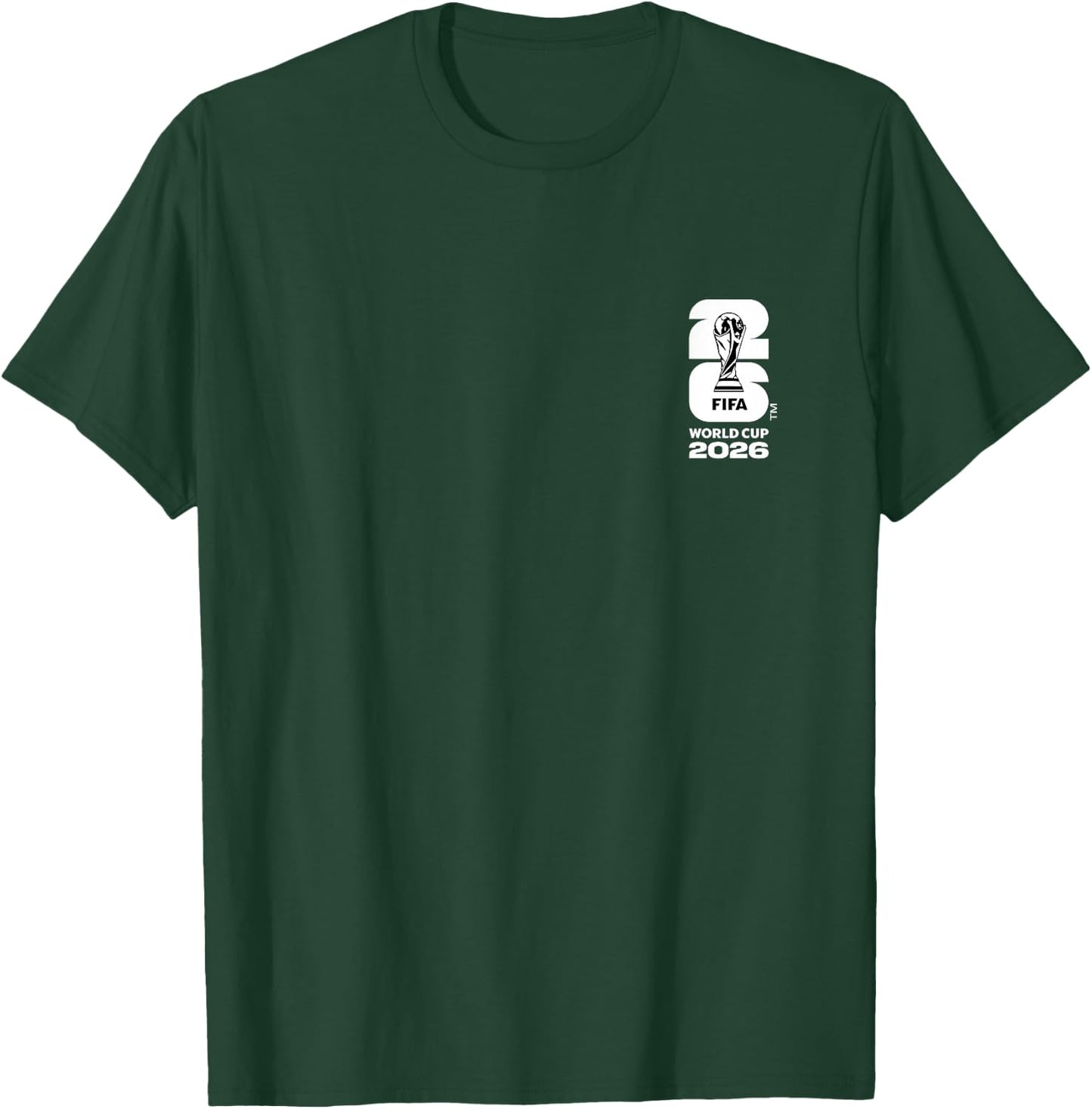FIFA World CUP26 Turkey Country Ball T-Shirt - T-Shirt | Forest