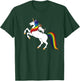 JRT Dog Lover Unicorn Kids Girls Jack Russell T-Shirt - T-Shirt | Forest