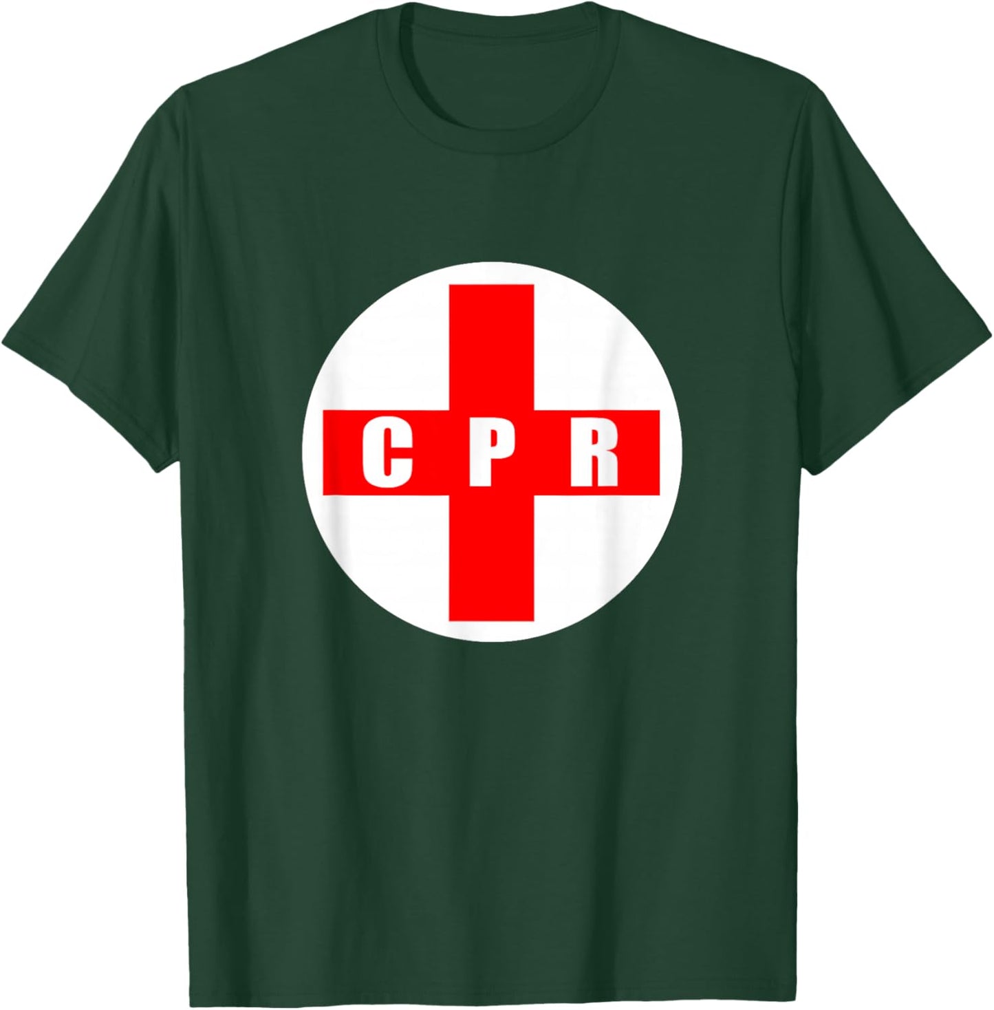 Redcross CPR Certified Provider T-Shirt - T-Shirt | Forest