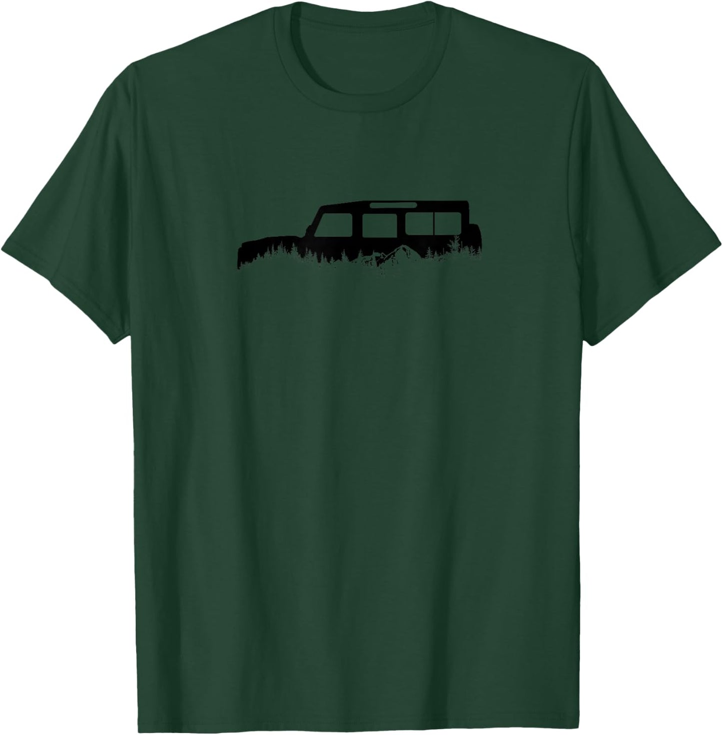 4x4 Offroad klassischer englischer Geländewagen TD5 110 T-Shirt - T-Shirt | Forest