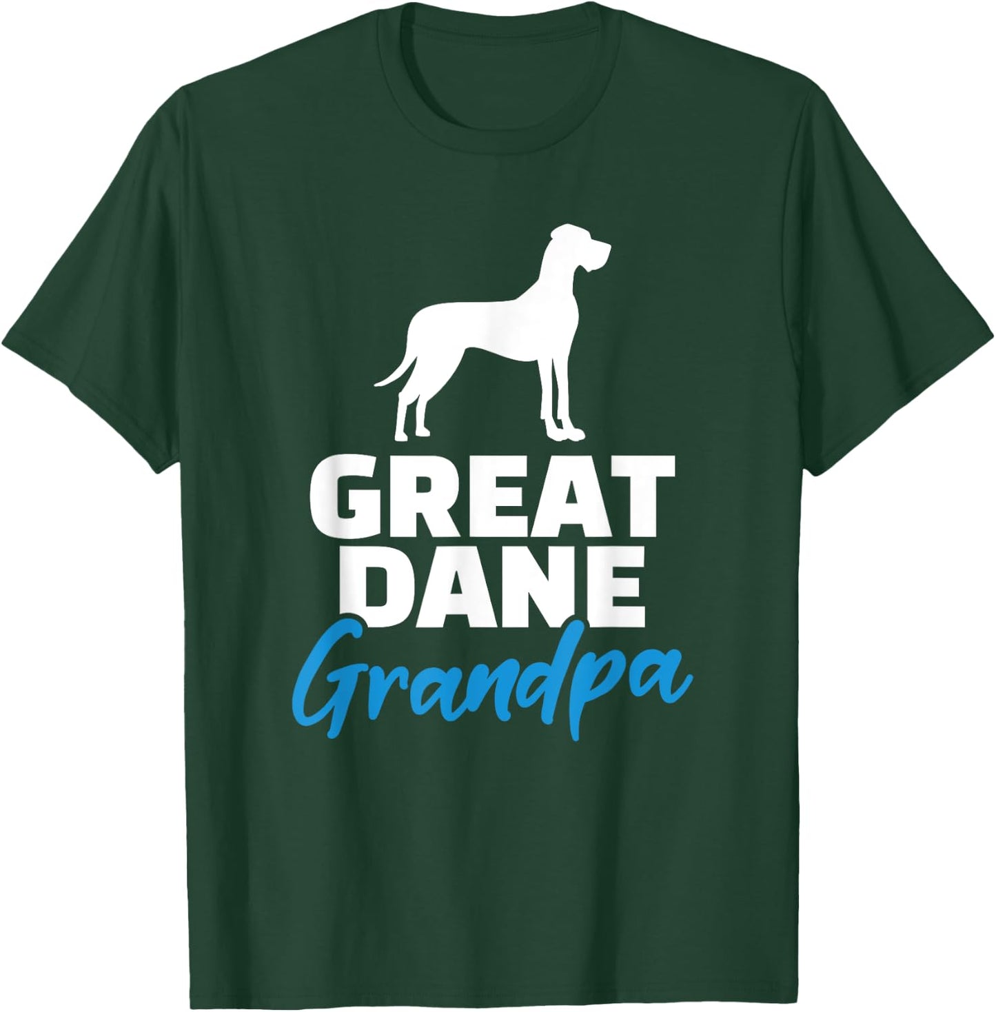 Great Dane Grandpa T-Shirt - T-Shirt | Forest